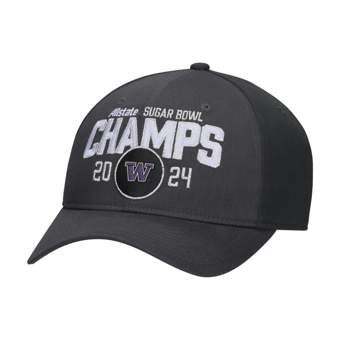 Washington Huskies 2023 Sugar Bowl Champions Locker Room Hat